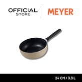 MEYER Bauhaus 24CM/3.3L Open Saucier (13766-TE12)